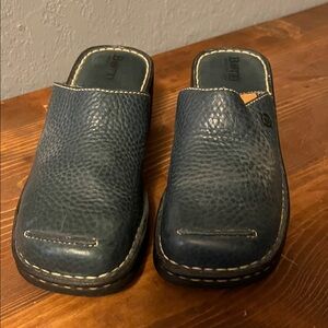 Born Leather Slip-On Loafers